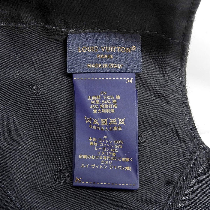 LOUIS VUITTON 
ロゴ 刺繍 コットン 
LV スマッシュ キャップ