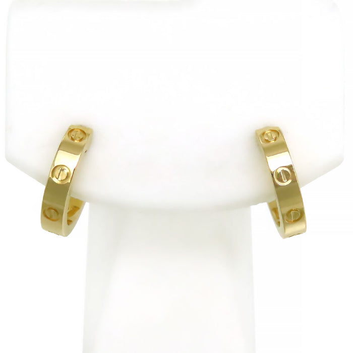 CARTIER 
ラブ フープ ピアス SM