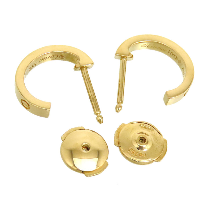 CARTIER 
ラブ フープ ピアス SM