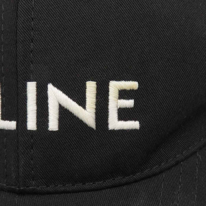 CELINE 
刺繍 
ロゴ エンブロイダリー ベースボール キャップ