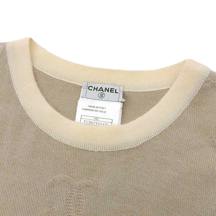 CHANEL
COCO CC Logo Summer Knit
Coco Mark Short Sleeve Knit