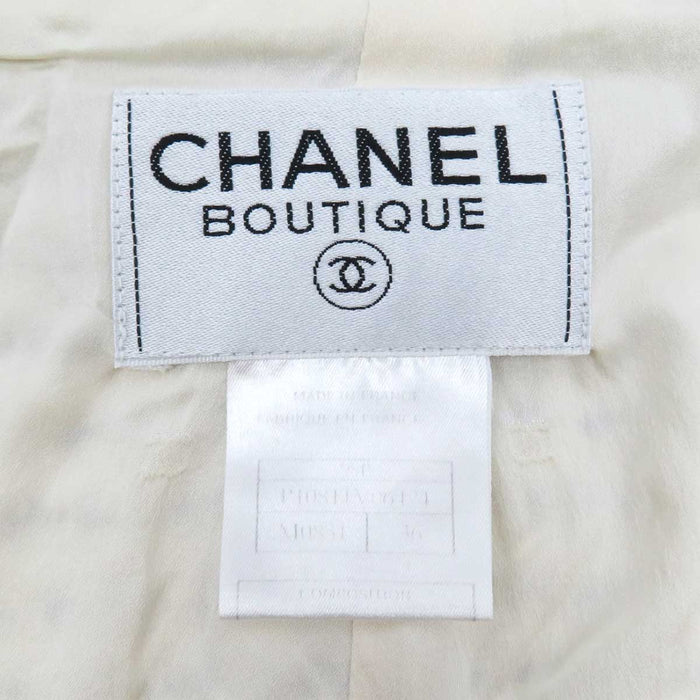 CHANEL 
COCO CC ロゴ ココボタン 98P 
ココマーク ヴィンテージ ツイード ジャケット