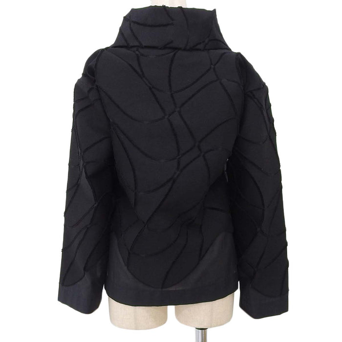 ISSEY MIYAKE 
ショールカラー 
切替 ジャケット