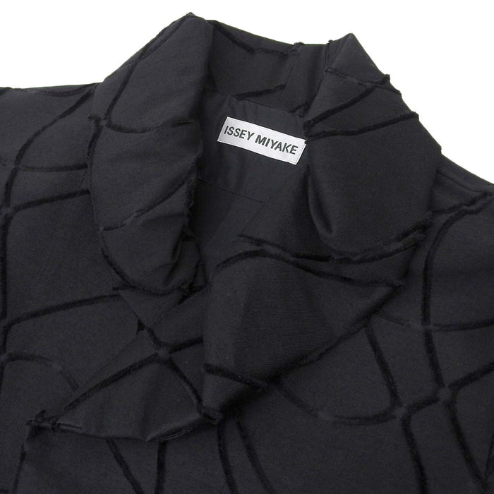 ISSEY MIYAKE 
ショールカラー 
切替 ジャケット