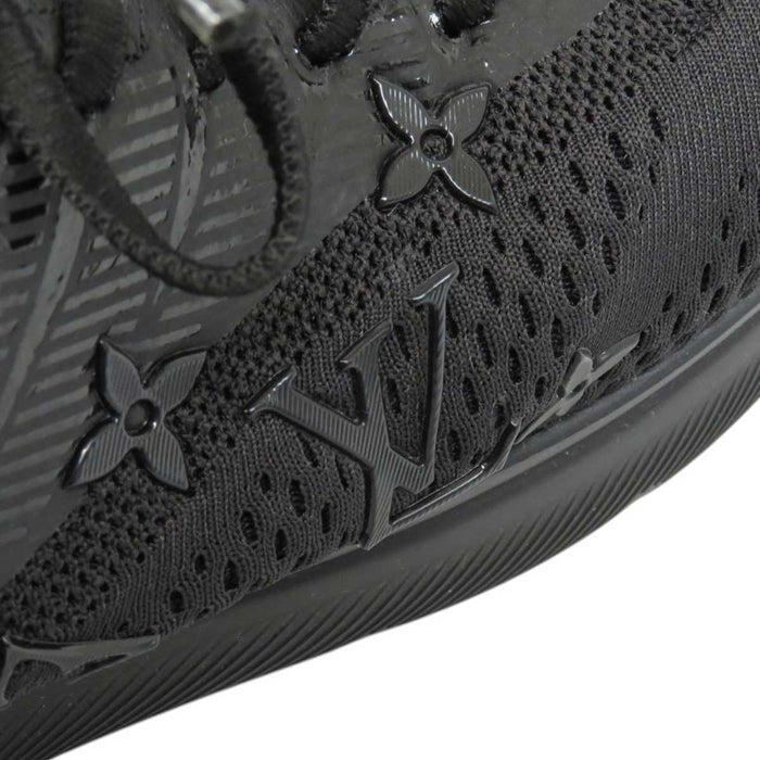 LOUIS VUITTON 
LV ロゴ ニット 
ショー アップ ライン スニーカー 
モノグラム ダミエ