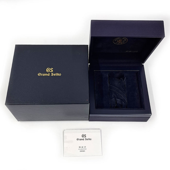 SEIKO 
Grand Seiko Spring Drive Date 
With box and warranty card