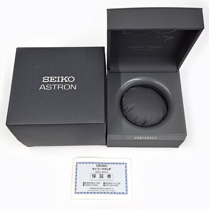 SEIKO 
アストロン Nexterシリーズ 大谷翔平 2022限定モデル 
箱ギャラ付