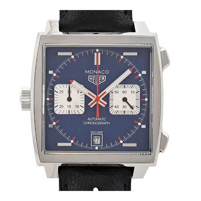 TAG HEUER 
Monaco Calibre 11 Chronographe Steve McQueen 
Avec boîte et garantie