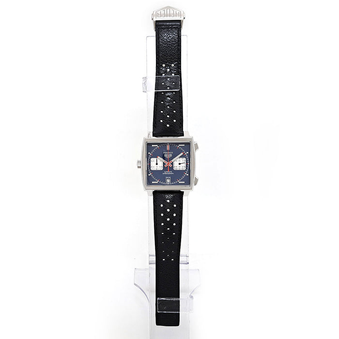 TAG HEUER 
Monaco Calibre 11 Chronographe Steve McQueen 
Avec boîte et garantie