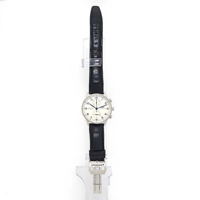 IWC 
Portuguese Chronograph Automatic 
With Box and Warranty Card