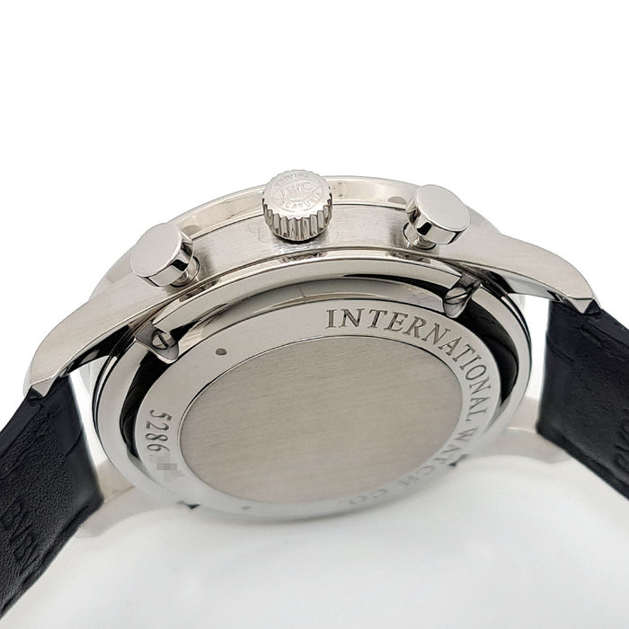 IWC 
Portuguese Chronograph Automatic 
With Box and Warranty Card