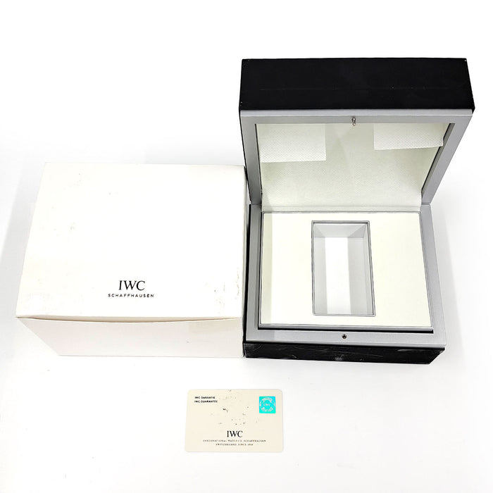 IWC 
Portuguese Chronograph Automatic 
With Box and Warranty Card