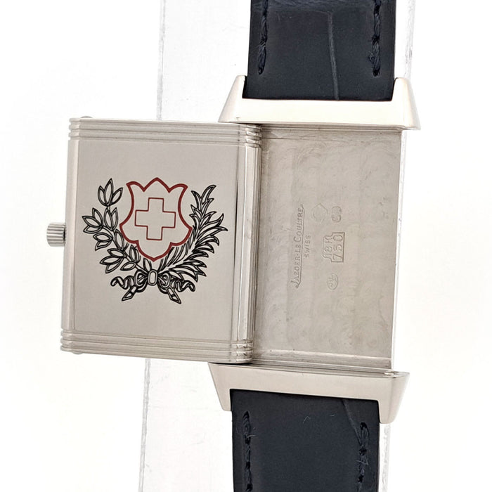 JAEGER-LECOULTRE
Reverso Classic Helvetica Swiss Confederation 150th Anniversary Commemoration
