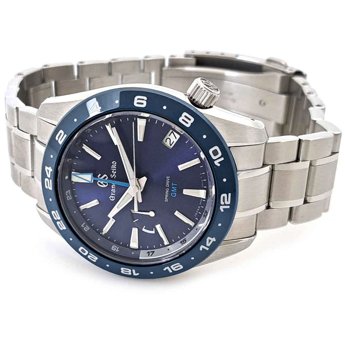 SEIKO 
Grand Seiko Spring Drive GMT 
With box and warranty card