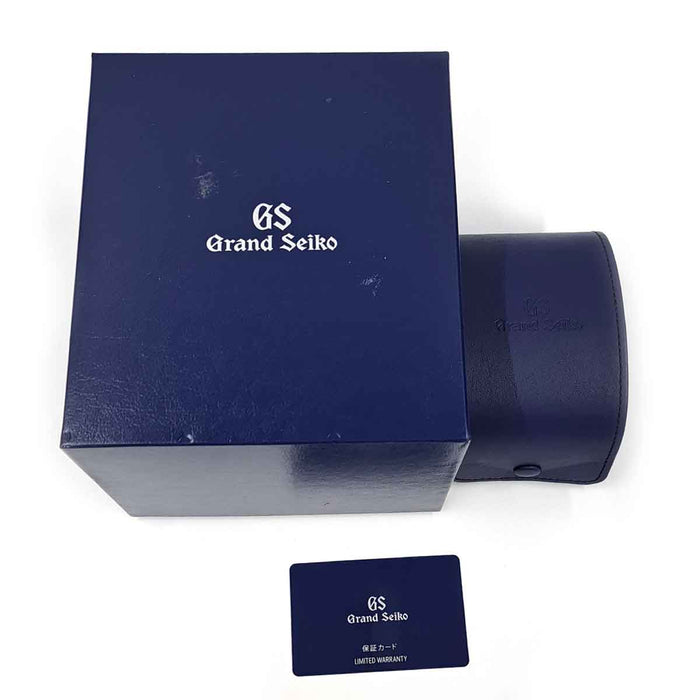 SEIKO 
Grand Seiko Spring Drive GMT 
With box and warranty card