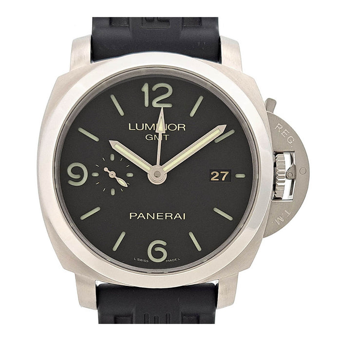 OFFICINE PANERAI 
ルミノール 1950 3DAYS GMT 
箱ギャラ付