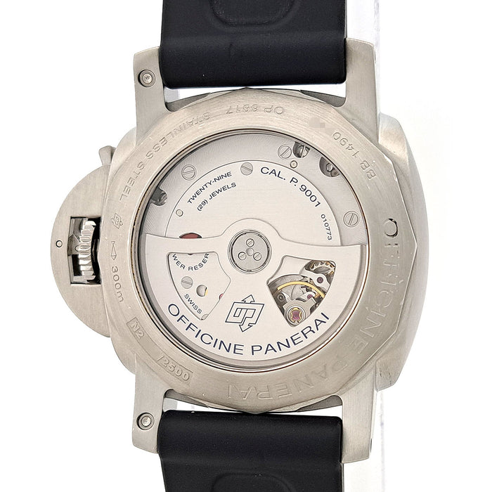 OFFICINE PANERAI 
ルミノール 1950 3DAYS GMT 
箱ギャラ付