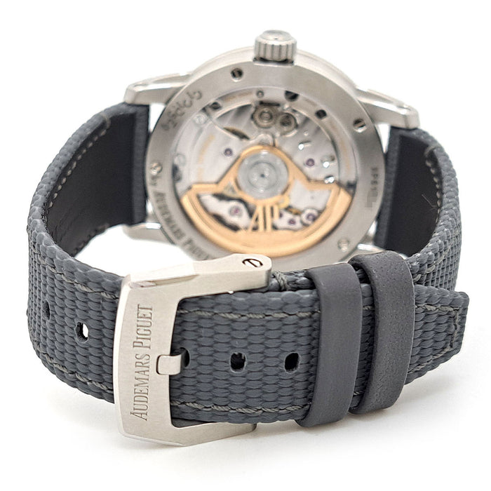 AUDEMARS PIGUET
CODE 11.59 by Audemars Piguet Gray Embossed Dial
With box and warranty card