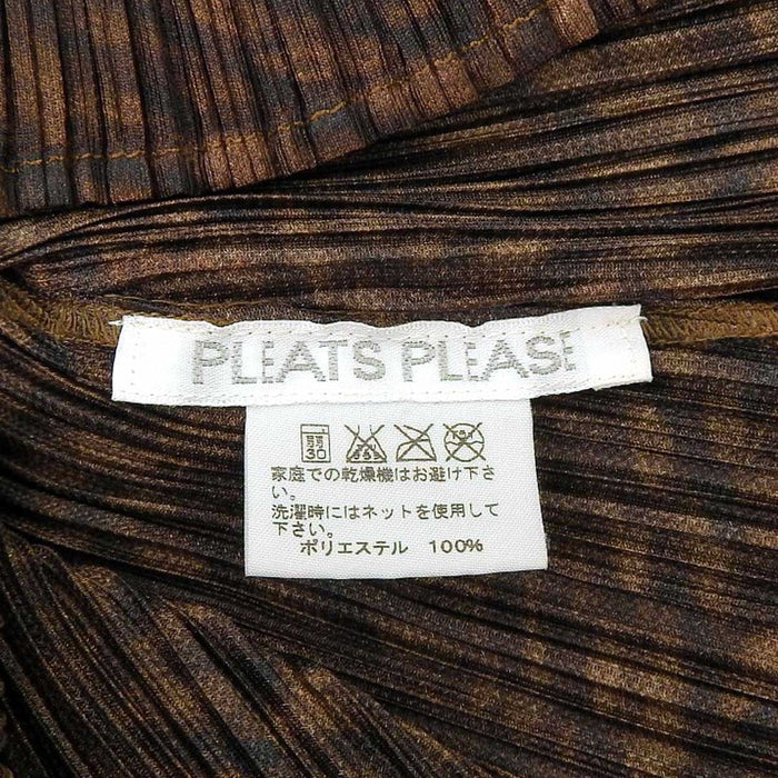 PLEATS PLEASE 
プリーツプリーズ イッセイミヤケ 
ハイネック ロングスリーブ カットソー