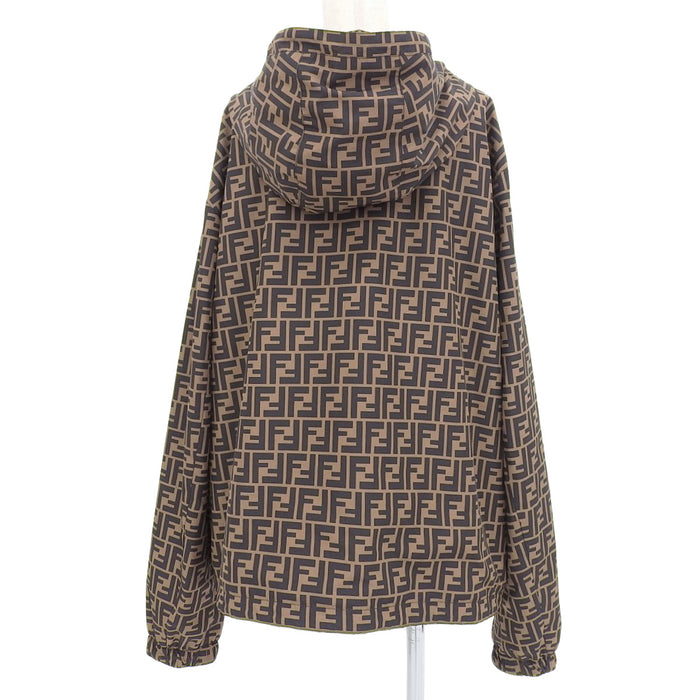 FENDI 
FF柄 ストライプ 
ズッカ柄 リバーシブル ウィンドブレーカー