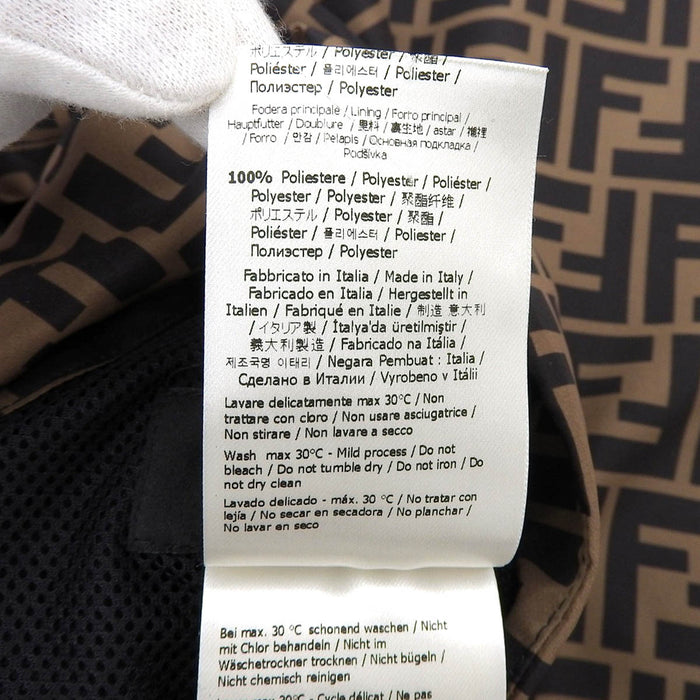 FENDI 
FF柄 ストライプ 
ズッカ柄 リバーシブル ウィンドブレーカー