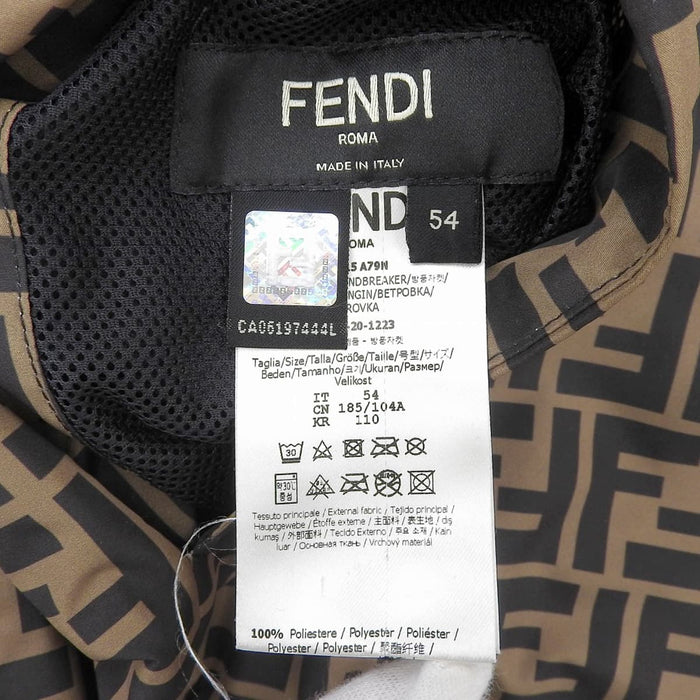 FENDI 
FF柄 ストライプ 
ズッカ柄 リバーシブル ウィンドブレーカー