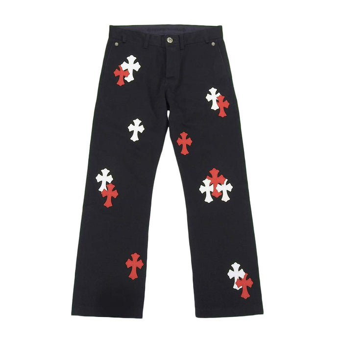 CHROME HEARTS 
CH クロスボール ホースシュー ロゴ スクロールラベル 
クロスパッチ チノ パンツ