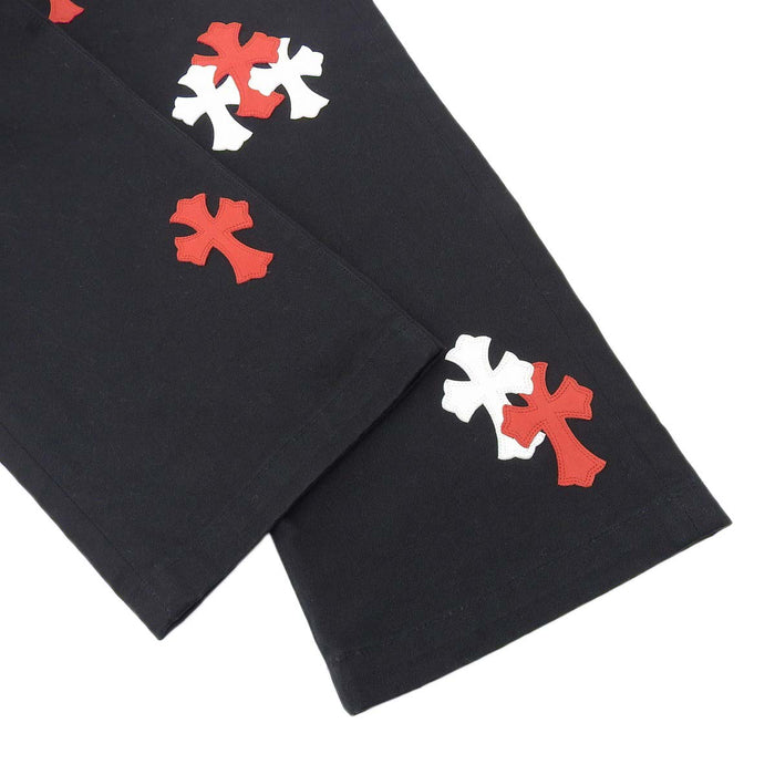 CHROME HEARTS 
CH クロスボール ホースシュー ロゴ スクロールラベル 
クロスパッチ チノ パンツ