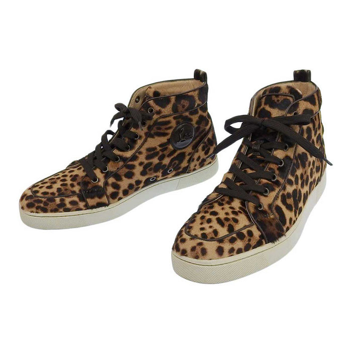 Christian Louboutin 
RANTUS ORLATO FLAT PONY LEOPARD LUXOR ハラコ 
ランタス オルラート フラット ポニー レオパード スニーカー
