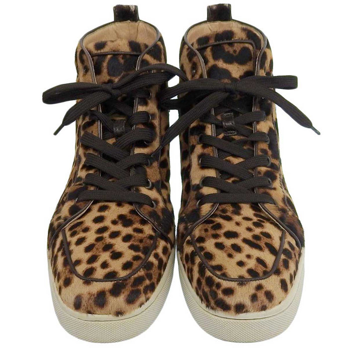 Christian Louboutin 
RANTUS ORLATO FLAT PONY LEOPARD LUXOR ハラコ 
ランタス オルラート フラット ポニー レオパード スニーカー