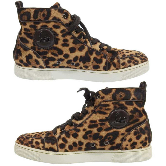 Christian Louboutin 
RANTUS ORLATO FLAT PONY LEOPARD LUXOR ハラコ 
ランタス オルラート フラット ポニー レオパード スニーカー