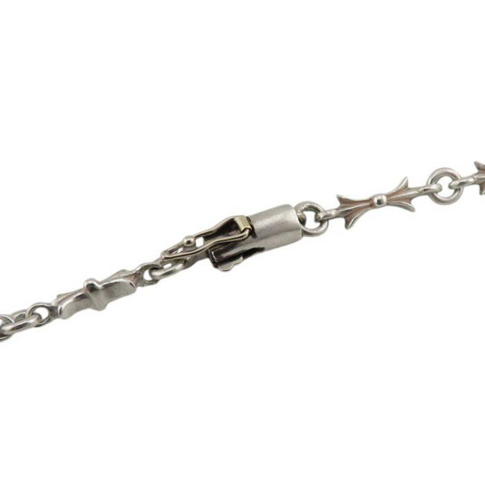 CHROME HEARTS 
TINY E BAR 20inch Link Chain 1999 Engraving Silver 
Tiny E Bar Chain 20 Inch