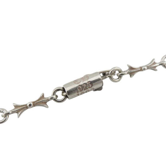 CHROME HEARTS 
TINY E BAR 20inch Link Chain 1999 Engraving Silver 
Tiny E Bar Chain 20 Inch