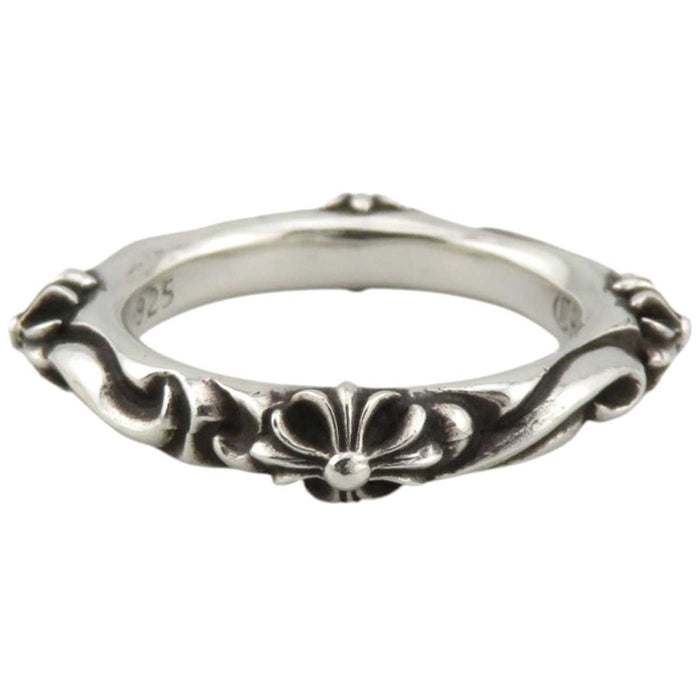 CHROME HEARTS 
SBT BAND 1998 Engraving Silver 
SBT Band Ring