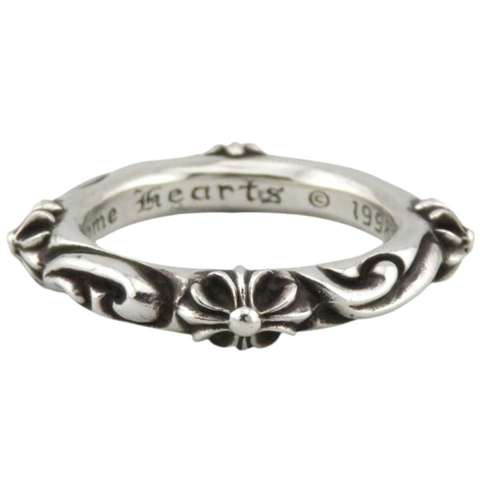 CHROME HEARTS 
SBT BAND 1998 Engraving Silver 
SBT Band Ring