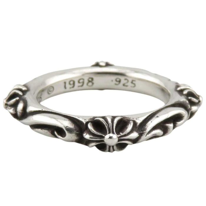 CHROME HEARTS 
SBT BAND 1998 Engraving Silver 
SBT Band Ring
