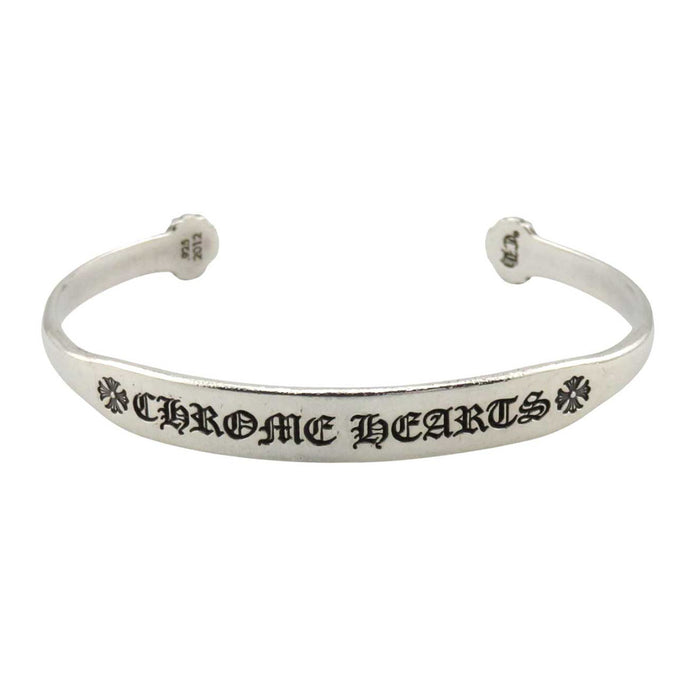 CHROME HEARTS
2012 Engraving CH Cross Silver Oxidized
CH Plus Flat Bangle