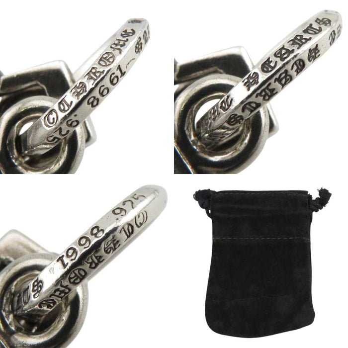 CHROME HEARTS 
3TRINKETS Shield Tokyo 1998/06 Engraving 1989/08 Engraving 
Three Trinkets Pendant Top Tokyo Limited Edition