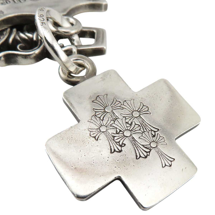 CHROME HEARTS 
3TRINKETS Shield Tokyo 1998/06 Engraving 1989/08 Engraving 
Three Trinkets Pendant Top Tokyo Limited Edition