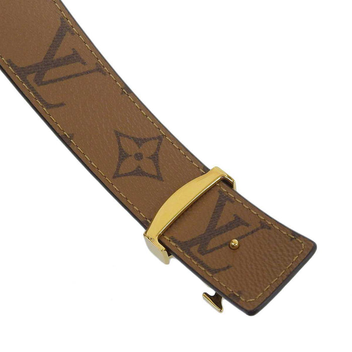 LOUIS VUITTON 
モノグラムジャイアント ゴールドカラーメタル 
LV アイコニック 30MM リバーシブル レザーベルト 
モノグラム