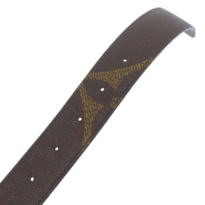 LOUIS VUITTON 
モノグラムジャイアント ゴールドカラーメタル 
LV アイコニック 30MM リバーシブル レザーベルト 
モノグラム