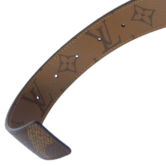 LOUIS VUITTON 
モノグラムジャイアント ゴールドカラーメタル 
LV アイコニック 30MM リバーシブル レザーベルト 
モノグラム