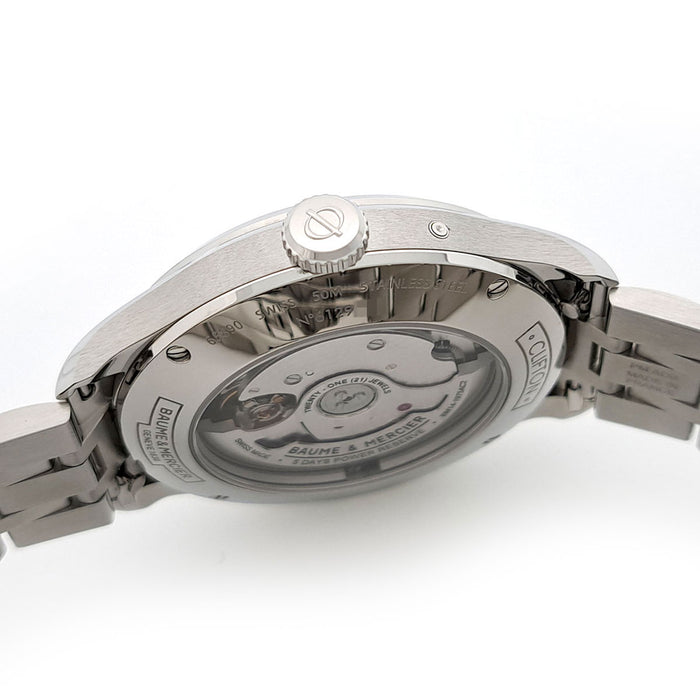 Baume & Mercier
Clifton Baumatic Moonphase 5DAYS
With box and warranty card