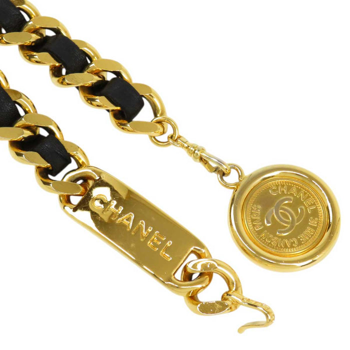 CHANEL 
94A COCO CC 31RUE CAMBON コイン ゴールドカラーメタル 
ココマーク ヴィンテージ チェーンベルト