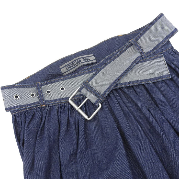 Dior
Logo Long Skirt
Logo Belt Flare Denim Skirt
