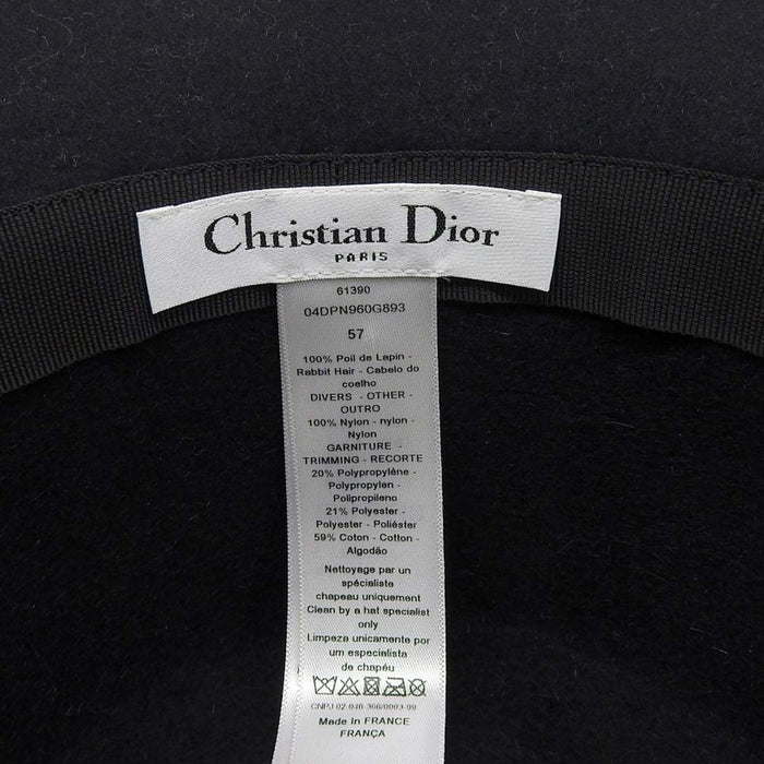 Dior
logo velo
cappello coniglio