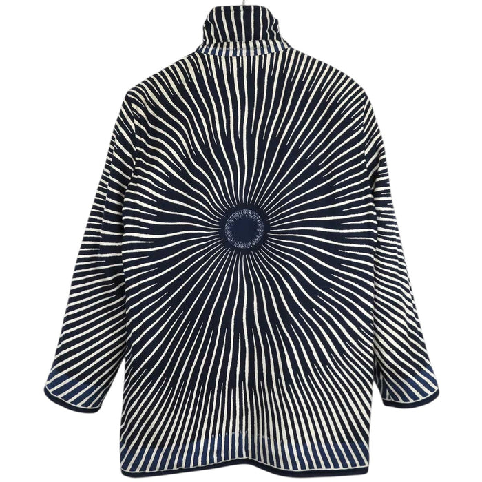 HERMES
Margiela period silk wool
Reversible double-breasted pea coat