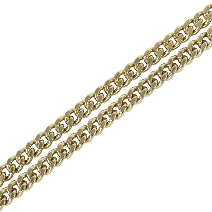 CHANEL
Mademoiselle A22S COCO CC Light Gold Color Metal
Coco Mark Mademoiselle Chain Necklace