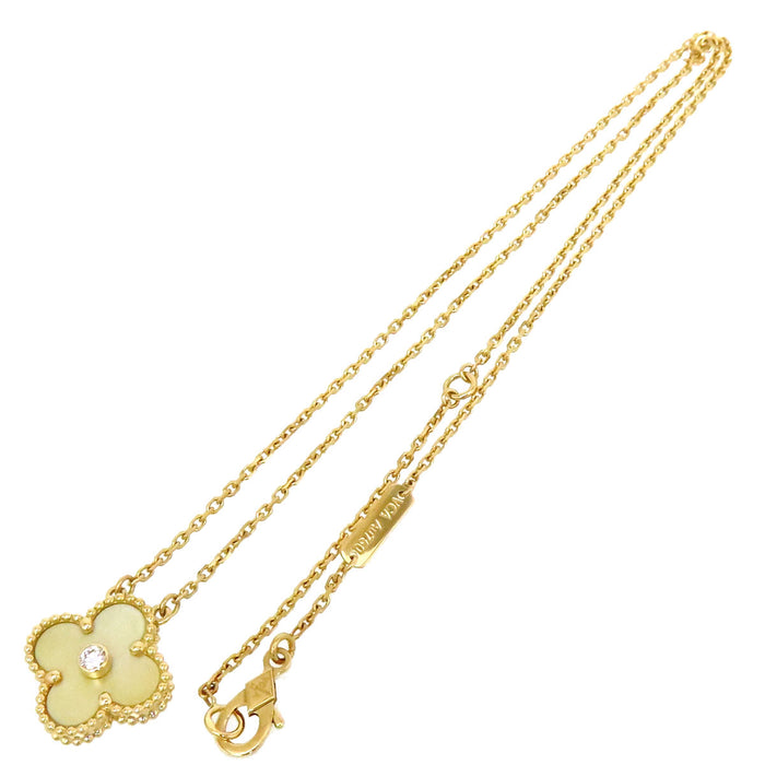 Van Cleef & Arpels 
ヴィンテージ アルハンブラ ネックレス 2018年ホリデー限定