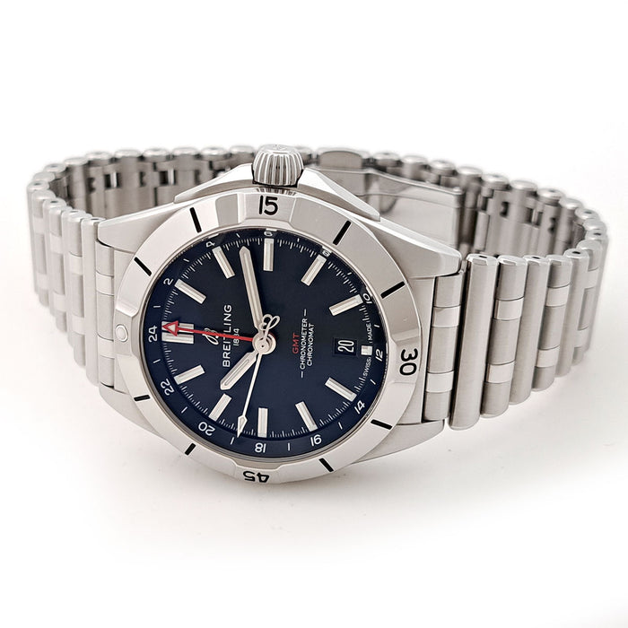 BREITLING
Chronomat Automatic GMT Date
With Box and Warranty Card